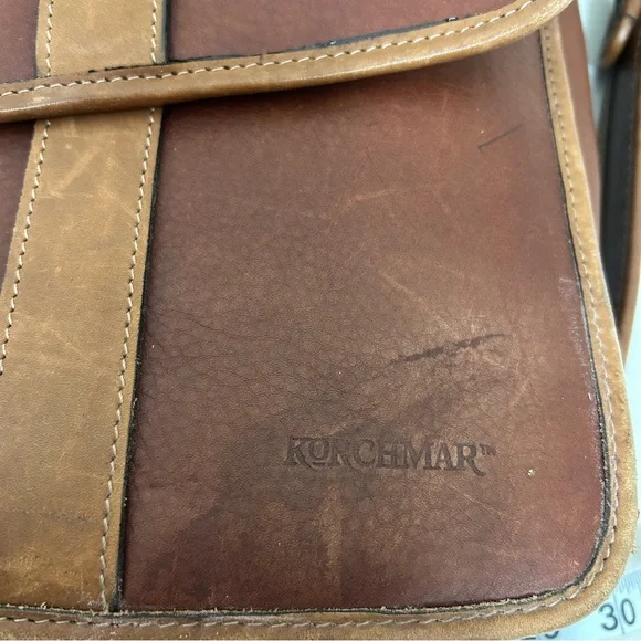Korchmar Brown Leather Men's Bag